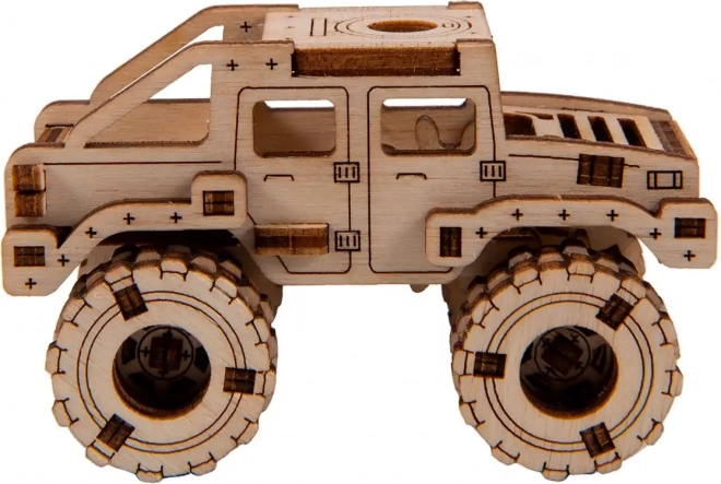 3D Holzpuzzle Monster Truck Modell