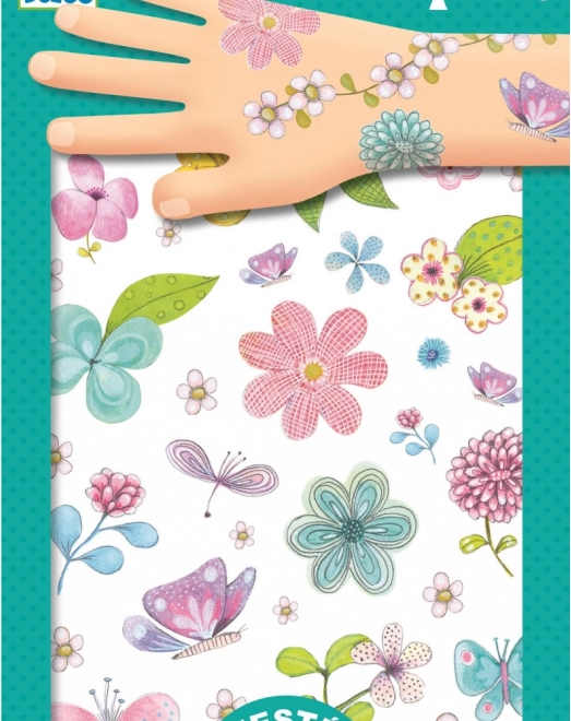 DJECO Blumen Tattoos
