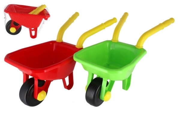 Kinder-Plastikschubkarre zum Spielen