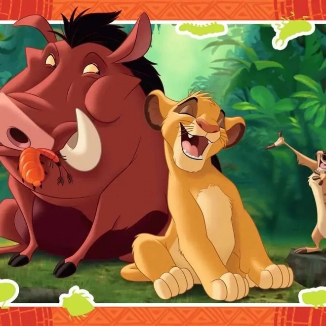 Ravensburger Puzzle Disney: Der König der Löwen 4×42 Teile