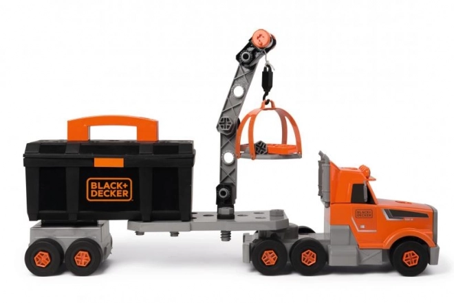 Smoby 3-in-1 LKW mit Black+Decker Werkzeugen