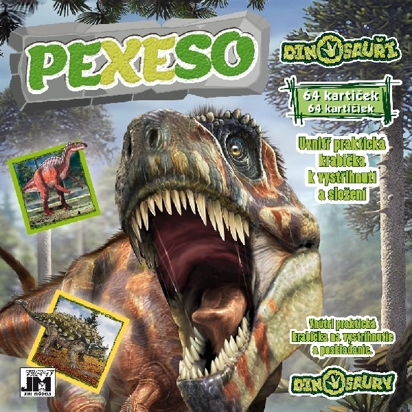 Pexeso Block Dinosaurier