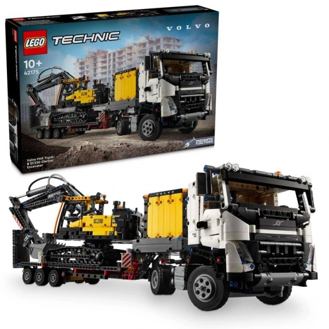 Volvo FMX und Elektrobagger Volvo EC230 LEGO Technic Set