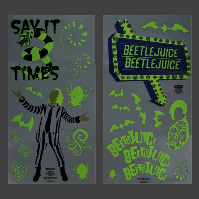 Beetlejuice Aufkleber
