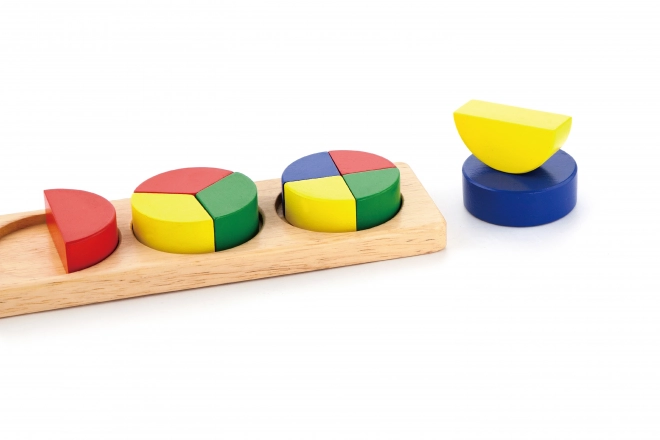 Viga Montessori Mathematik Holzpuzzle für Kinder
