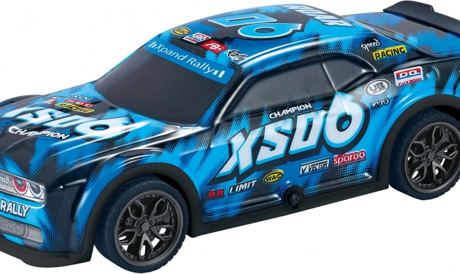 Rennauto mit blauen Effekten 19,5 cm