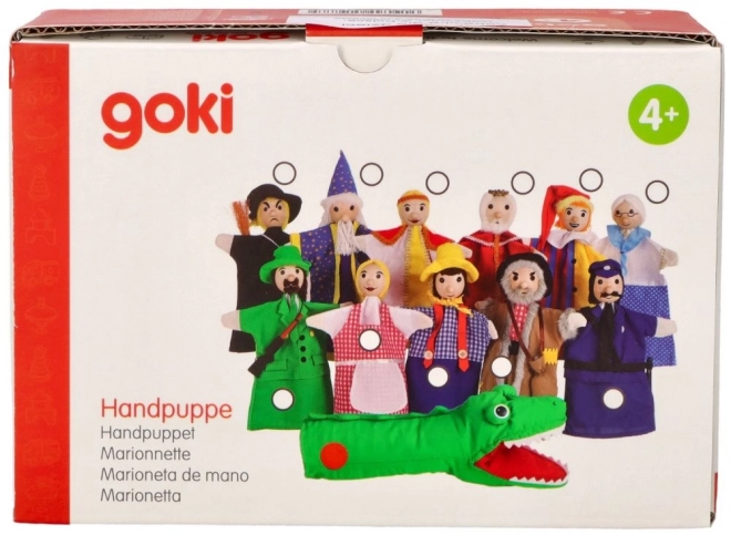 Handpuppe Aligator