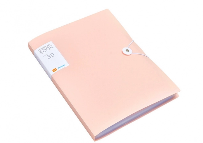 Plastmappe mit Gummiband Rosa A4