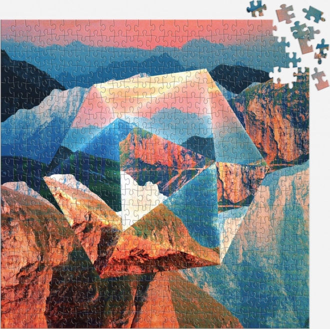 Galison Puzzle Natürliche Prismen 500 Teile