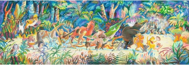 Djeco Puzzle Waldkapelle – 200 Teile