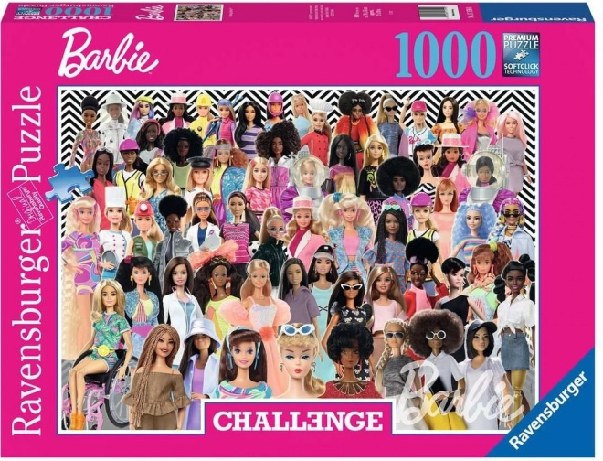 Ravensburger Puzzle Herausforderung: Barbie 1000 Teile