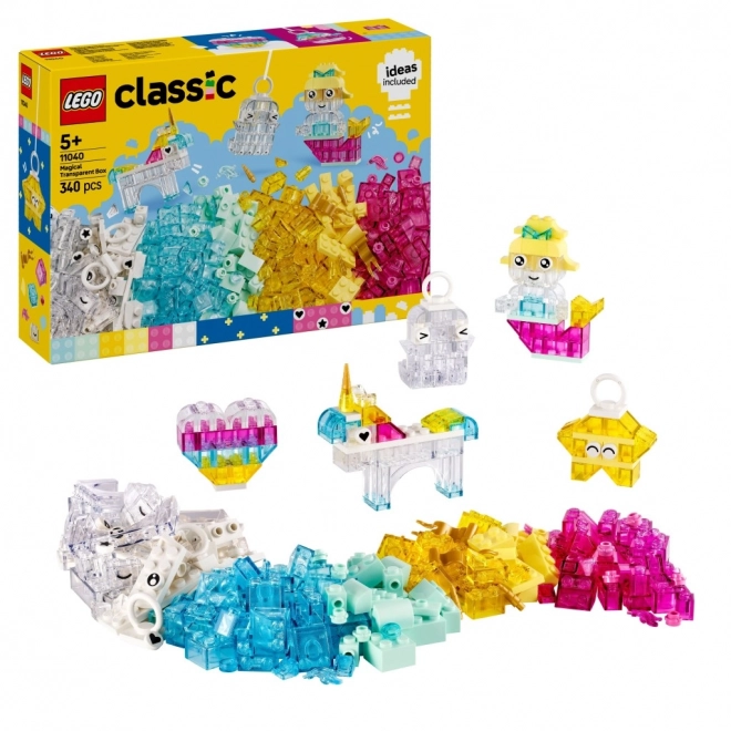 LEGO Classic Magische Transparente Box