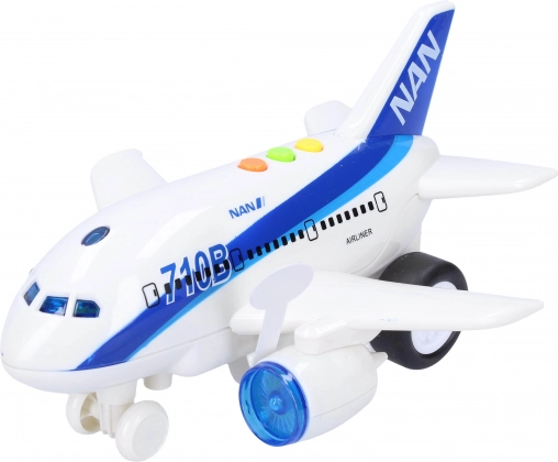 Flugzeug mit Licht- und Soundeffekten