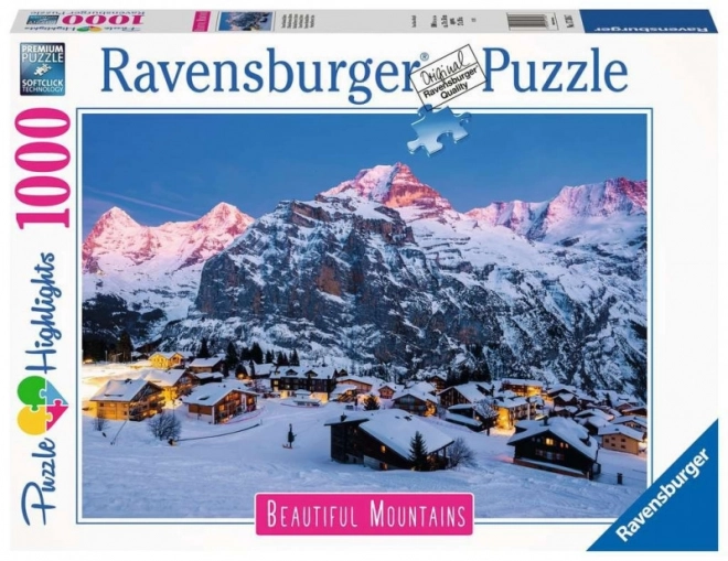 Ravensburger Puzzle 1000 Teile - Berner Oberland, Mürren