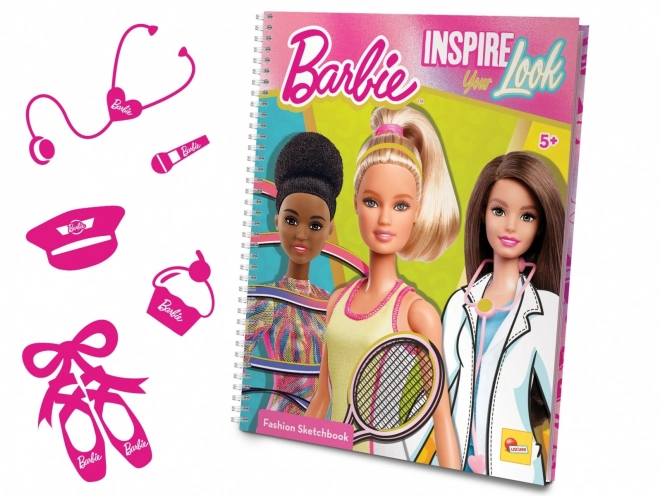 Barbie Skizzenbuch für kreative Designs