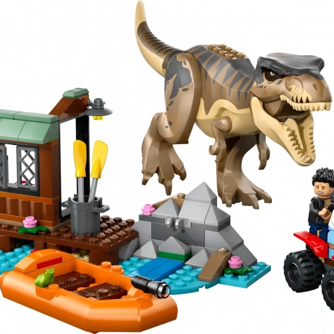 Lego Jurassic World Flucht vor dem Tyrannosaurus