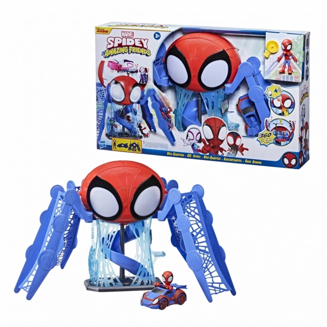 Spiderman Spinnenbasis Spielset