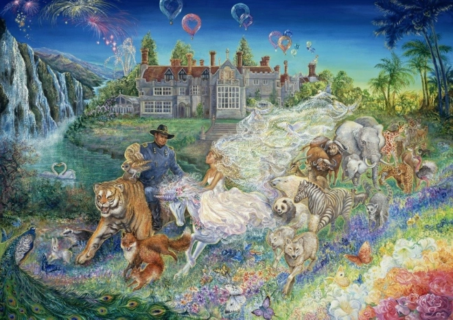 Puzzle Märchenhochzeit 2000 Teile