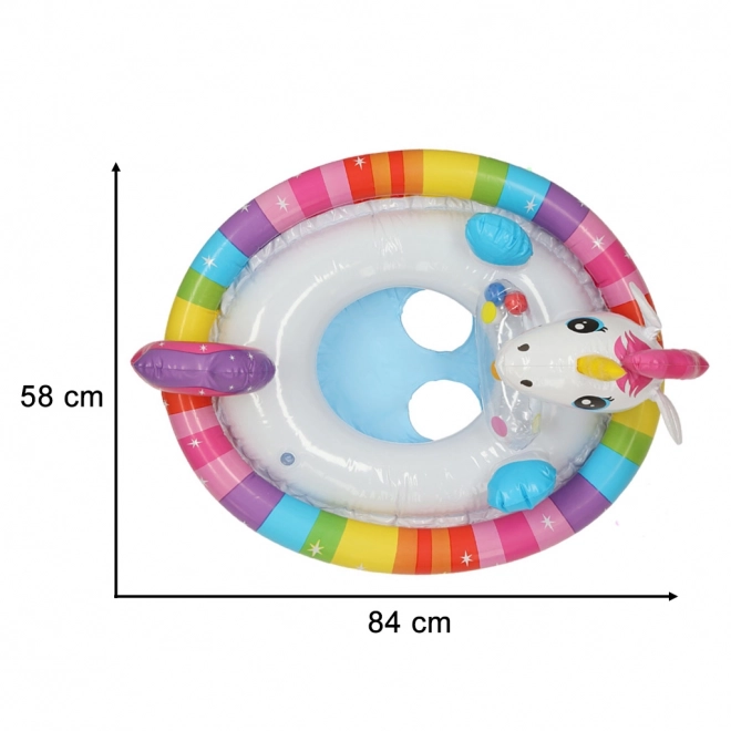 Schwimmring Einhorn für Kinder 3-4 Jahre