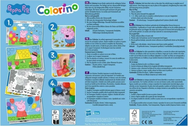 Ravensburger Colorino Peppa Pig Spiel