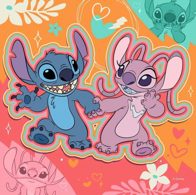 Disney Puzzle: Stitch - 3x49 Teile