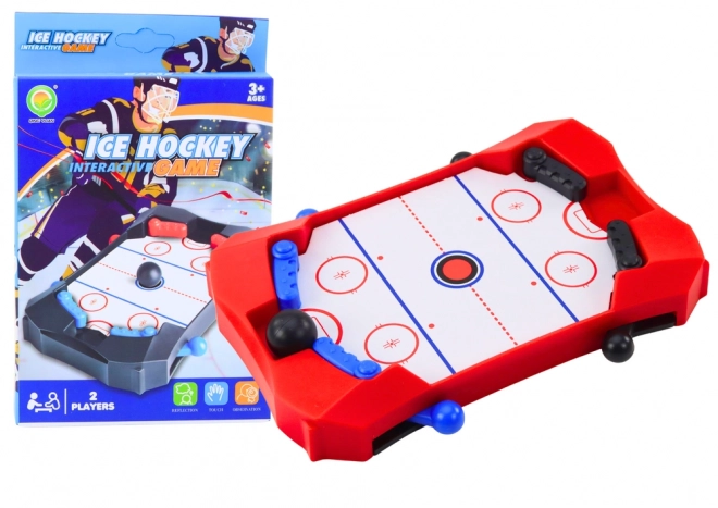 Mini Geschicklichkeitsspiel Hockey Rot