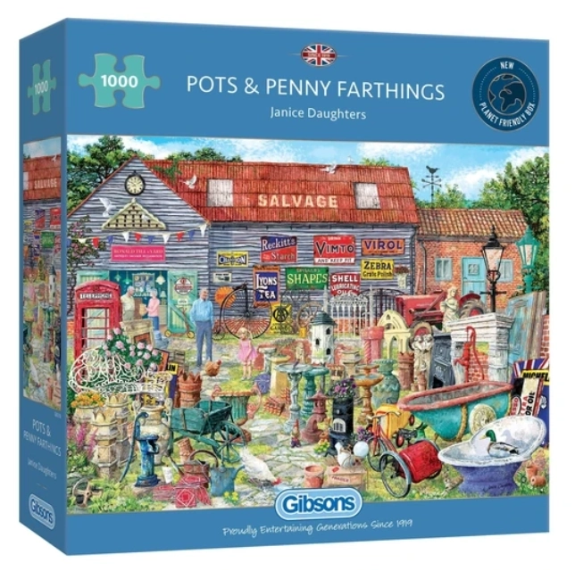 Gibsons Puzzle Hrnce und Trödel 1000 Teile