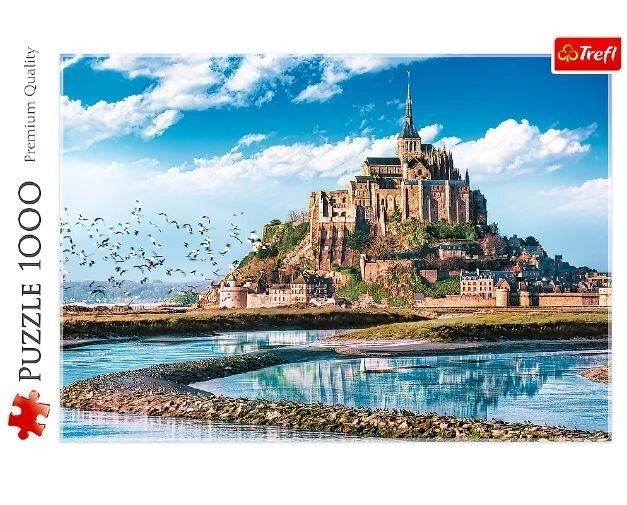 Puzzle 1000 Teile Mont Saint-Michel Frankreich