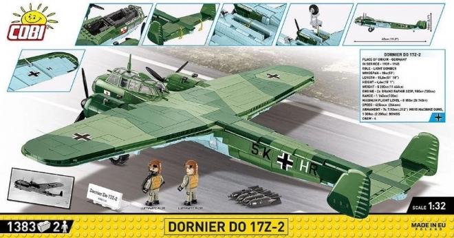 Bauklötze Dornier Do 17Z-2 Modellflugzeug