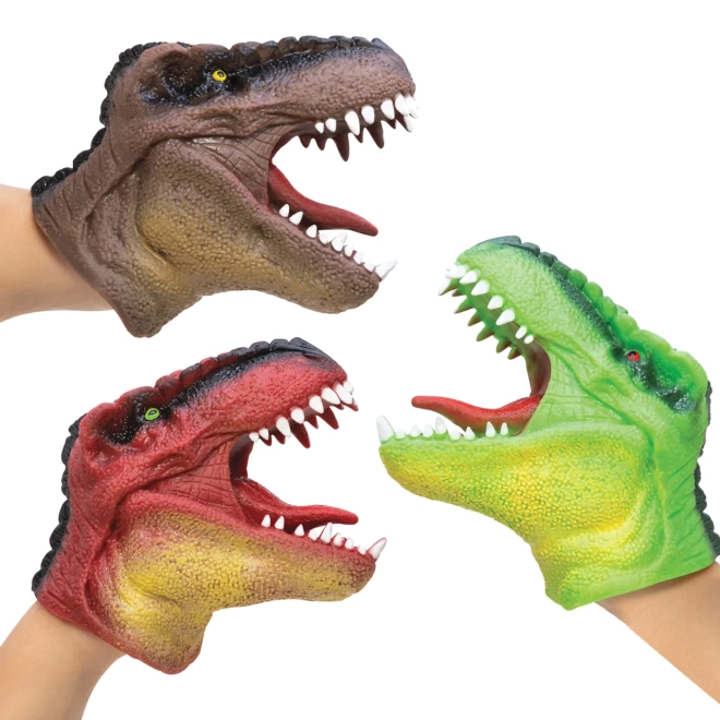 Schylling Handpuppe Dinosaurier - Rot