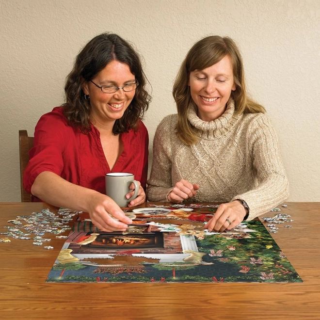 Weihnachtliche Kätzchen Puzzle 1000 Teile von Cobble Hill