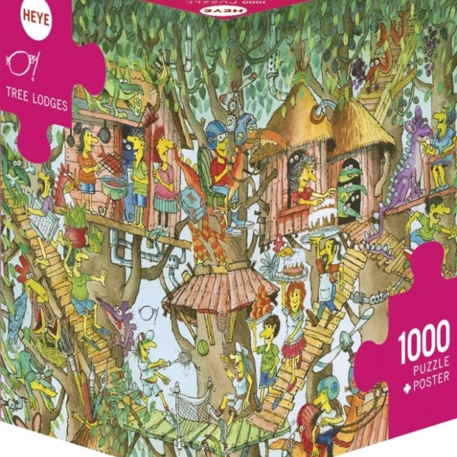 Heye Puzzle Baumhäuser 1000 Teile