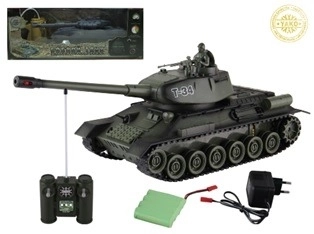 Ferngesteuerter Panzer T34 im Maßstab 1:24