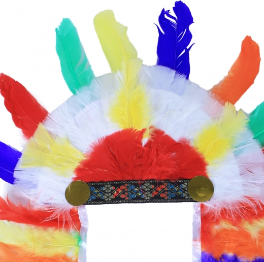 Dekoratives Band mit Indianer-Muster