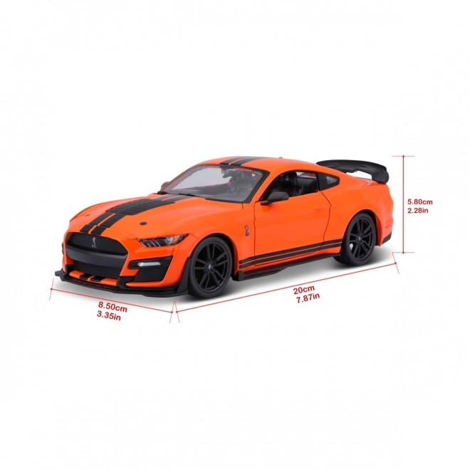 2020 Mustang Shelby GT500 Modellauto in Orange