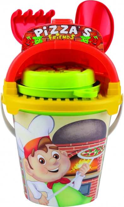 Androni Sandspiel-Set Pizza Freund