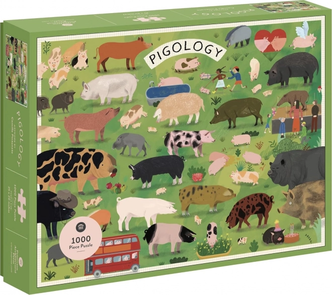 Puzzle Pigologie 1000 Teile von Chronicle Books