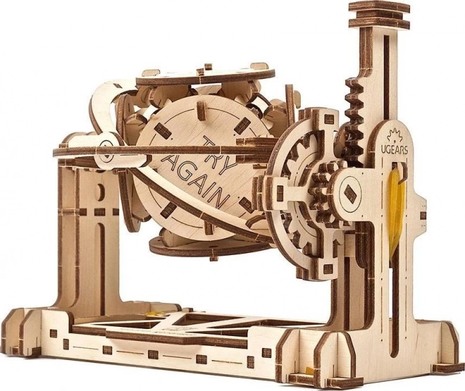 Ugears 3D Mechanisches Holzpuzzle Zufallsgenerator