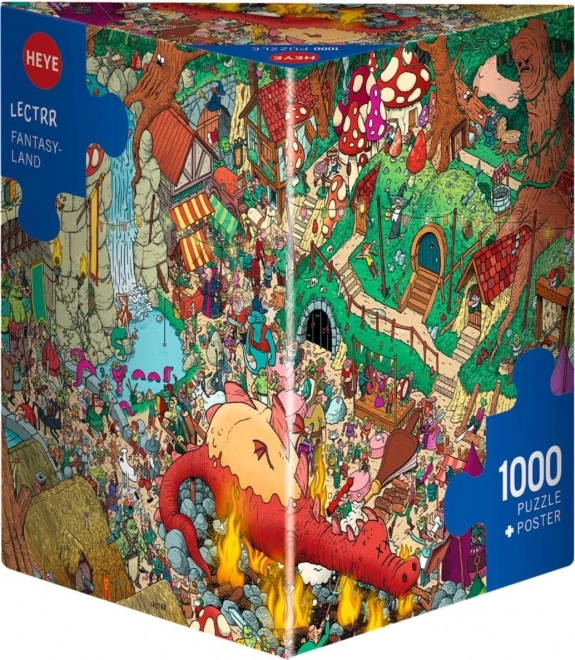 Heye Puzzle Fantasy-Welt 1000 Teile