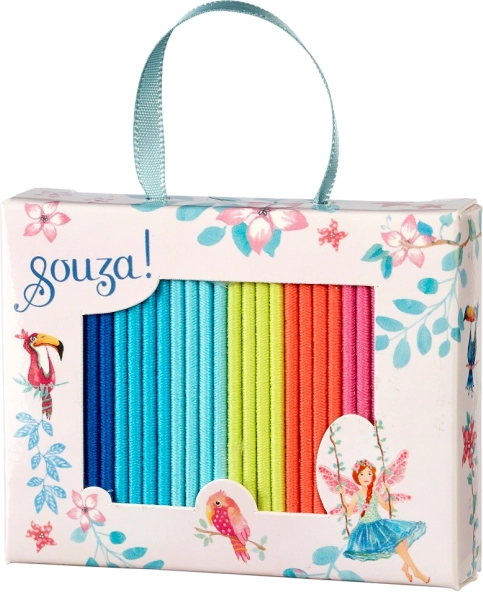 Souza! Geschenkset - Haargummis für Kinder, 24 Stück