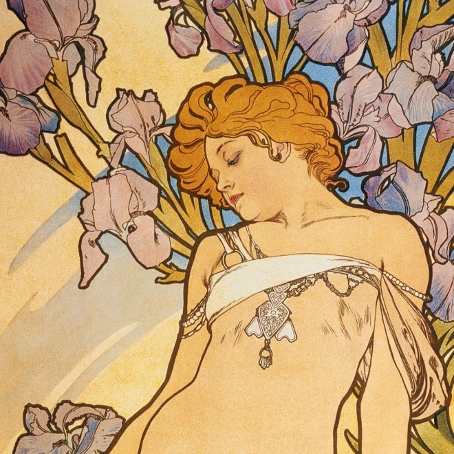 Notizkalender Alfons Mucha 2026