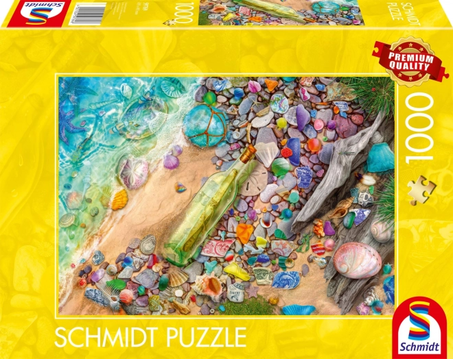 Puzzle Schmidt Strand-Schätze 1000 Teile