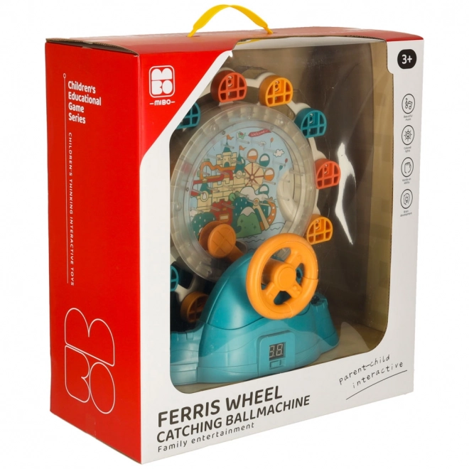 Teufelsmühle Karussell mit Lenkrad und Ballfangen
