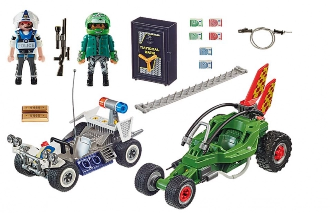 Playmobil City Action spannende Auto-Verfolgungsjagd
