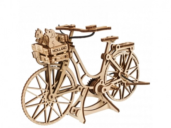 Ugears 3D Holzpuzzle Fahrrad Holland