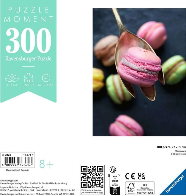 Ravensburger Puzzle Moment: Makronen 300 Teile