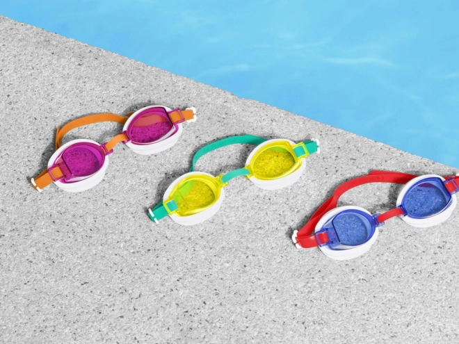 Bestway Schwimmbrille für Kinder ab 7 Jahren – Gelb