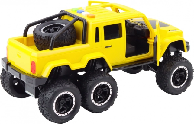 Geländewagen Pickup mit Licht- und Soundeffekten mit Reibung 6x6