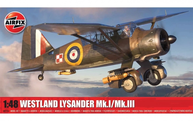 Plastikmodell Westland Lysander Mk.I/Mk.III im Maßstab 1/48