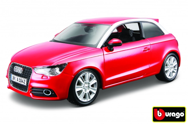 Bburago Audi A1 Modellauto Rot